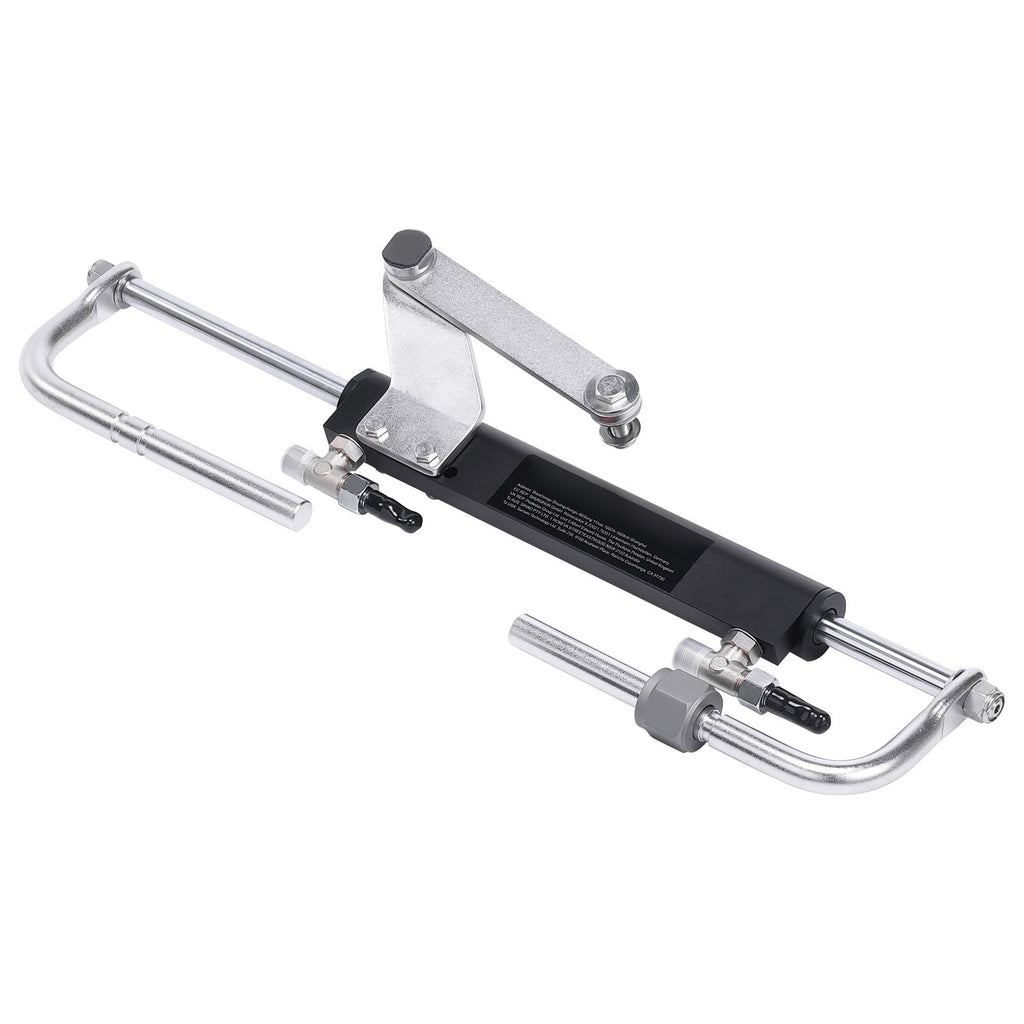 Hydraulic Steering Kit 90HP Hydraulic Outboard Steering Kit with Helm Pump Cylinder Marine Steering System Kit