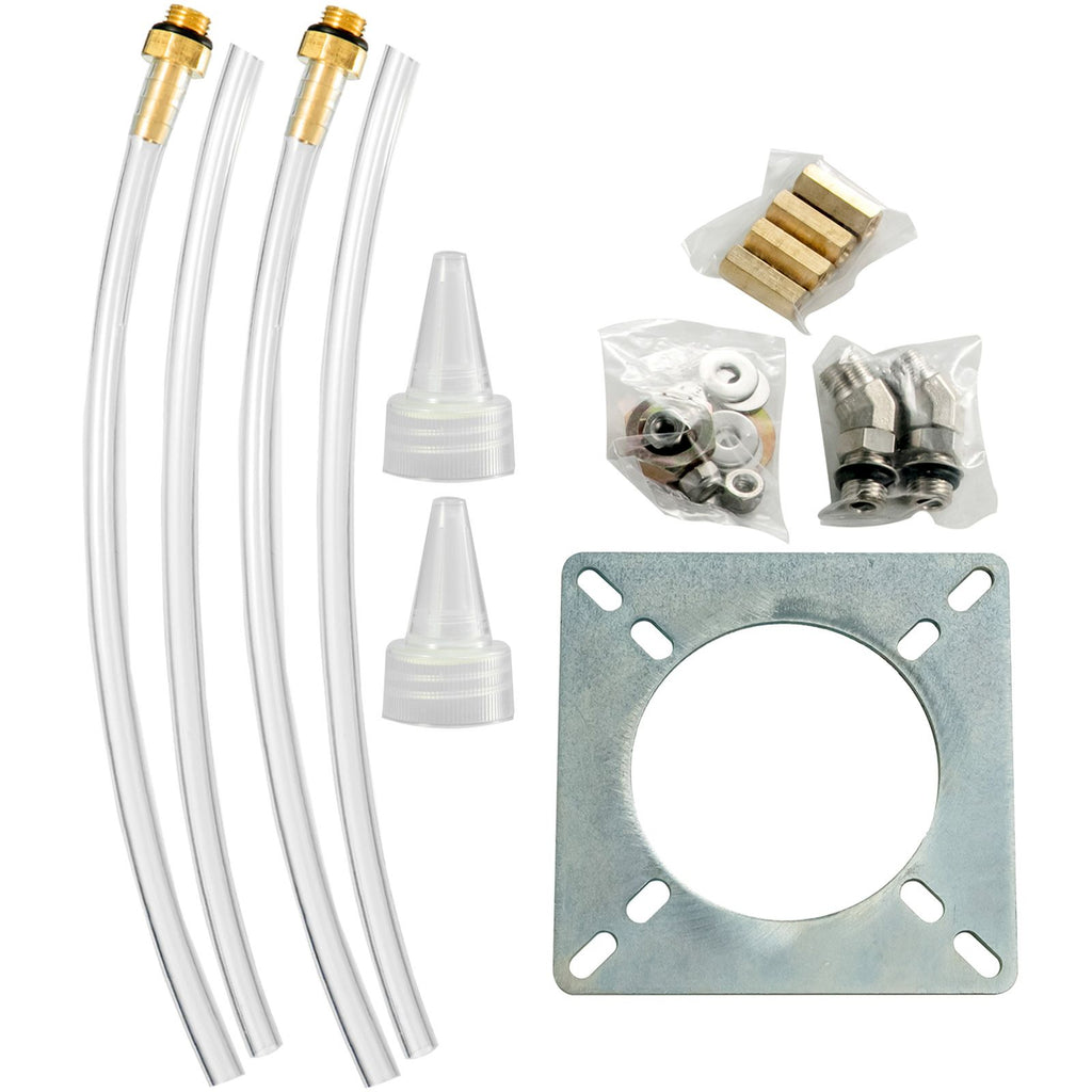 Hydraulic Steering Kit 300HP Hydraulic Steering Compact Cylinder Hydraulic Outboard Steering Kit with Helm Pump for Boat Marine Steering System