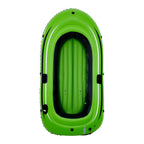 Inflatable Boat, 2-Person Inflatable Fishing Boat, Strong PVC Portable Boat Raft Kayak, Includes 1158 mm Aluminum Oars, High-Output Pump and Fishing Rod Holders, 227 kg Capacity for Adults, Kids