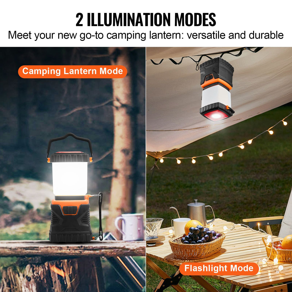 LED Camping Lantern Battery Powered All-in-one for Exceptional Experience