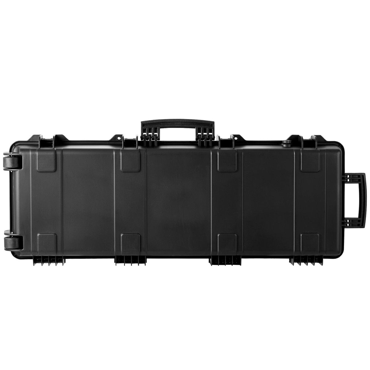 Rifle Case, Rifle Hard Case with 3 Layers Fully-protective Foams, 42 inch lockable Hard Gun Case with Wheels, IP67 Waterproof & Crushproof, for Two Rifles or Shotguns, Airsoft Gun