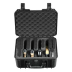 Hard Pistol Case, Heavy Duty Hard Gun Case with XPE Foam Lining, Waterproof Pistol Storage Box with Customizable Interior & Handle for Gun, Lenses, Camera, Gear, TSA Compliant, 404x319x192 mm