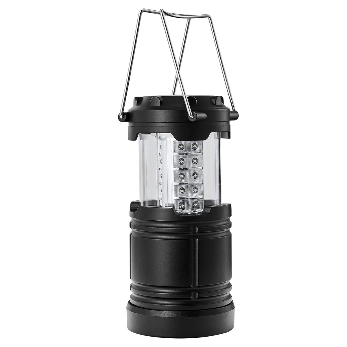 LED Camping Lanterns Collapsible Battery Powered Flashlights Set of 4