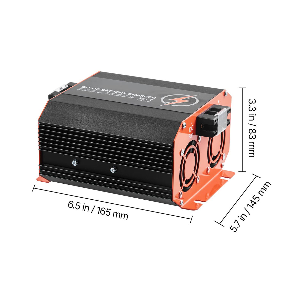 12V 30A DC to DC Charger Battery Charger 375W for Lead-Acid Lithium AGM