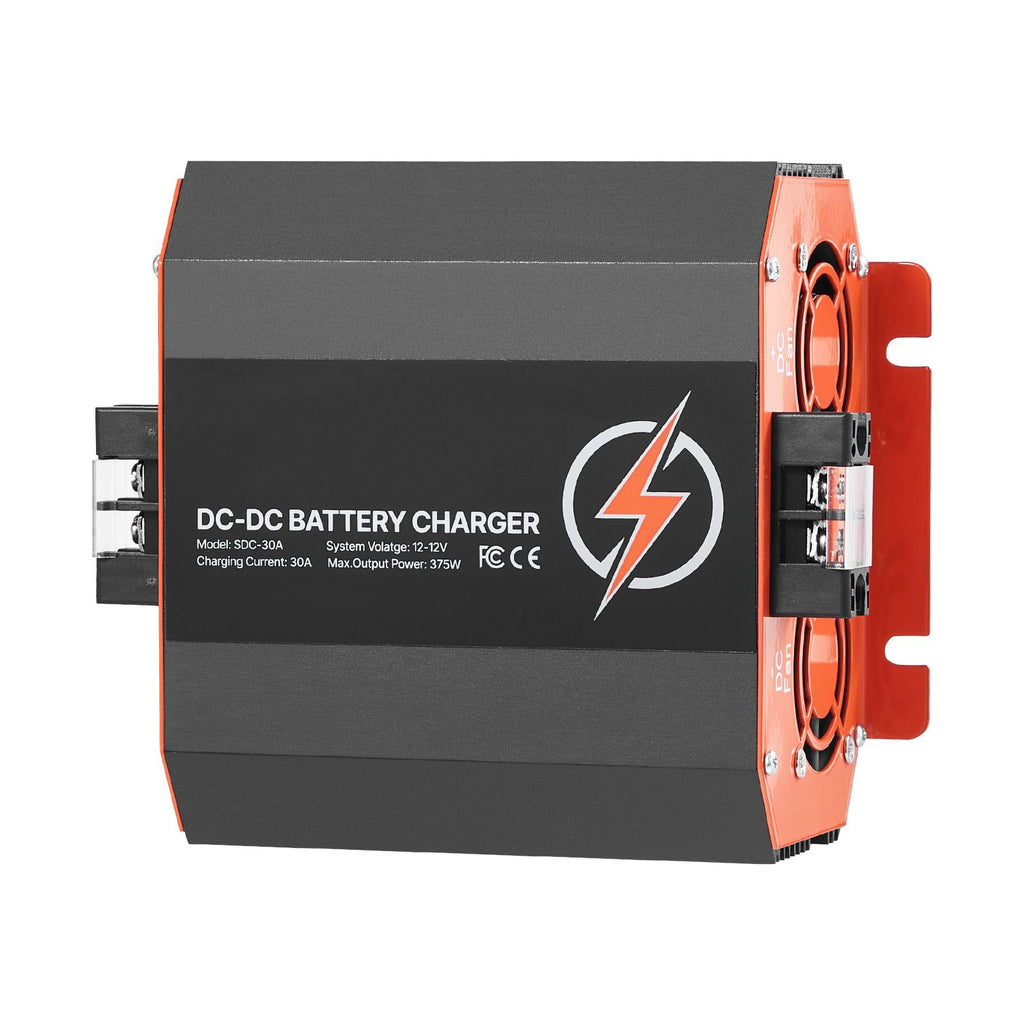 12V 30A DC to DC Charger Battery Charger 375W for Lead-Acid Lithium AGM