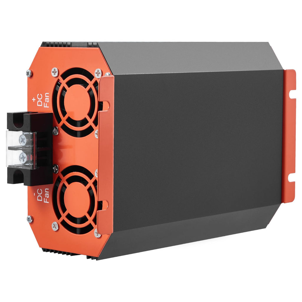12V 60A DC to DC Battery Charger, 750W, On-Board Battery Charger for Lead-Acid, Lithium, AGM, GEL, and Flooded Batteries, Smart Multi-Stage Charging, for RVs, Commercial Vehicles, Boats, Yachts