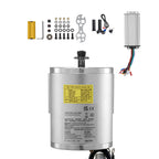 2000W Electric Brushless DC Motor Kit - 48V 4300rpm Motor with Upgraded Speed Controller and Throttle Grip Kit for Go Karts E-Bike Motorcycle Scooter DIY