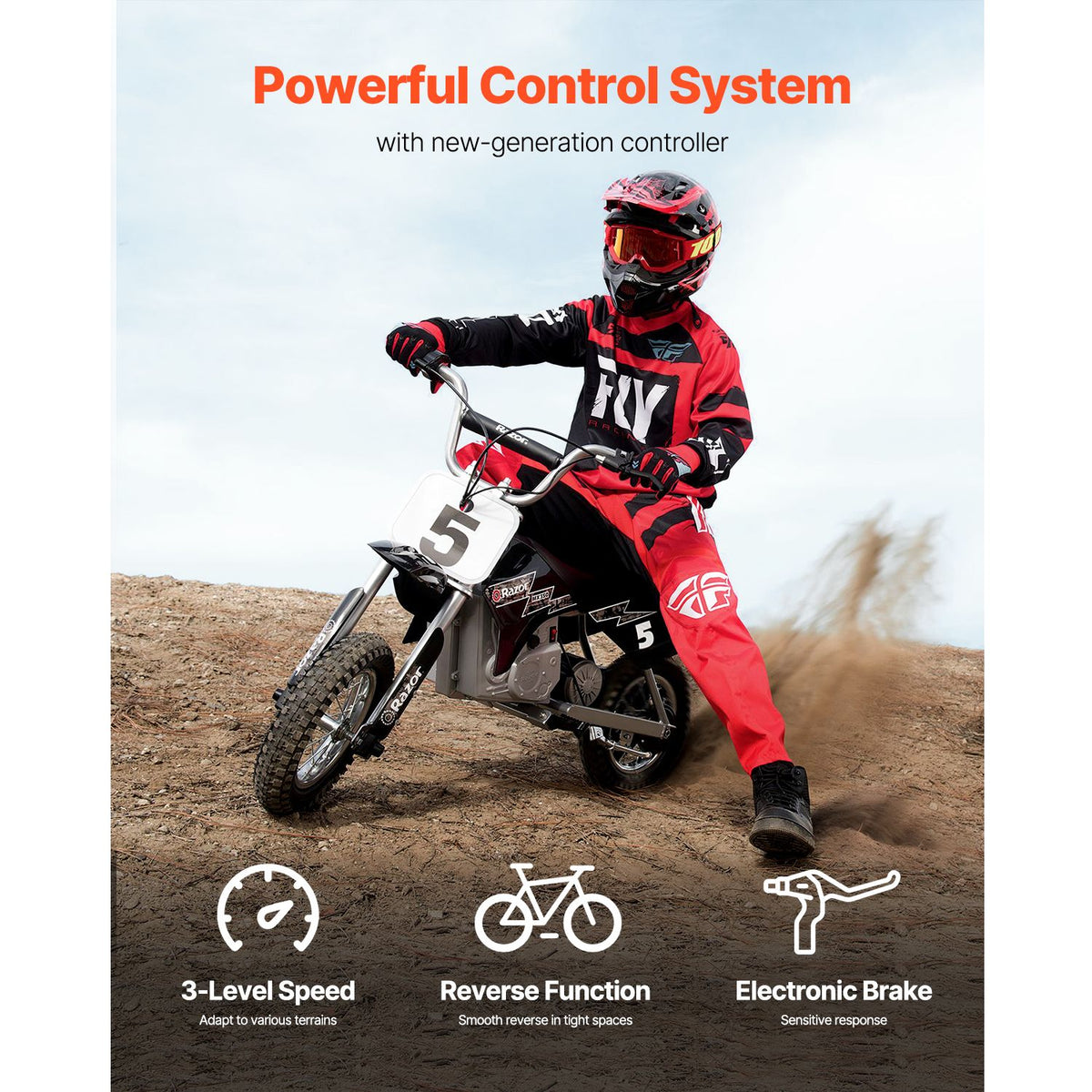 2000W Electric Brushless DC Motor Kit - 48V 4300rpm Motor with Upgraded Speed Controller and Throttle Grip Kit for Go Karts E-Bike Motorcycle Scooter DIY