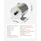 2000W Electric Brushless DC Motor Kit - 48V 4300rpm Motor with Upgraded Speed Controller and Throttle Grip Kit for Go Karts E-Bike Motorcycle Scooter DIY