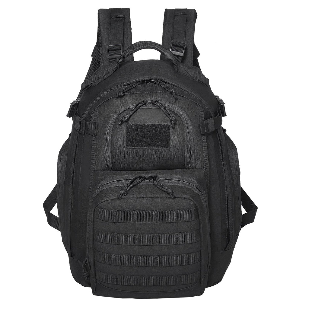 Tactical Backpack 25L Military Backpack with Molle Mode & Sponge Pad Black
