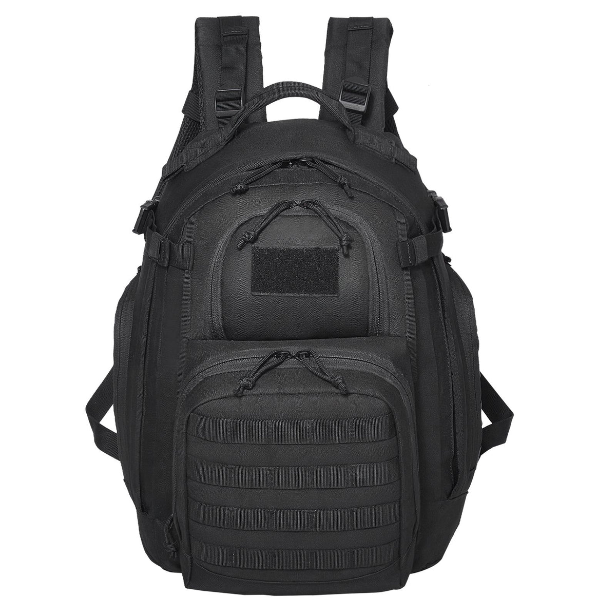 Tactical Backpack 25L Military Backpack with Molle Mode & Sponge Pad Black