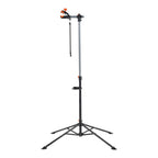 Bike Repair Stand, 80 lbs Heavy-duty Steel Bicycle Repair Stand, Adjustable Height Bike Maintenance Workstand with Magnetic Tool Tray Telescopic Arm, Foldable Bike Work Stand for Home, Shops