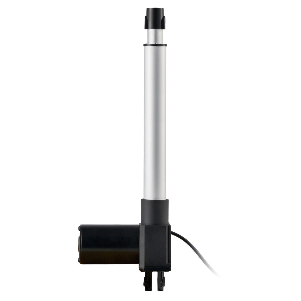 Linear Actuator 12V, 10 Inch Heavy Duty 1320lbs/6000N Linear Actuator, 0.19"/s Linear Motion Actuator with Mounting Bracket & IP44 Protection for Electric Door Industrial Machinery Vessels Cargo