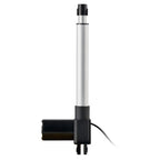 Linear Actuator 12V, 10 Inch Heavy Duty 1320lbs/6000N Linear Actuator, 0.19"/s Linear Motion Actuator with Mounting Bracket & IP44 Protection for Electric Door Industrial Machinery Vessels Cargo