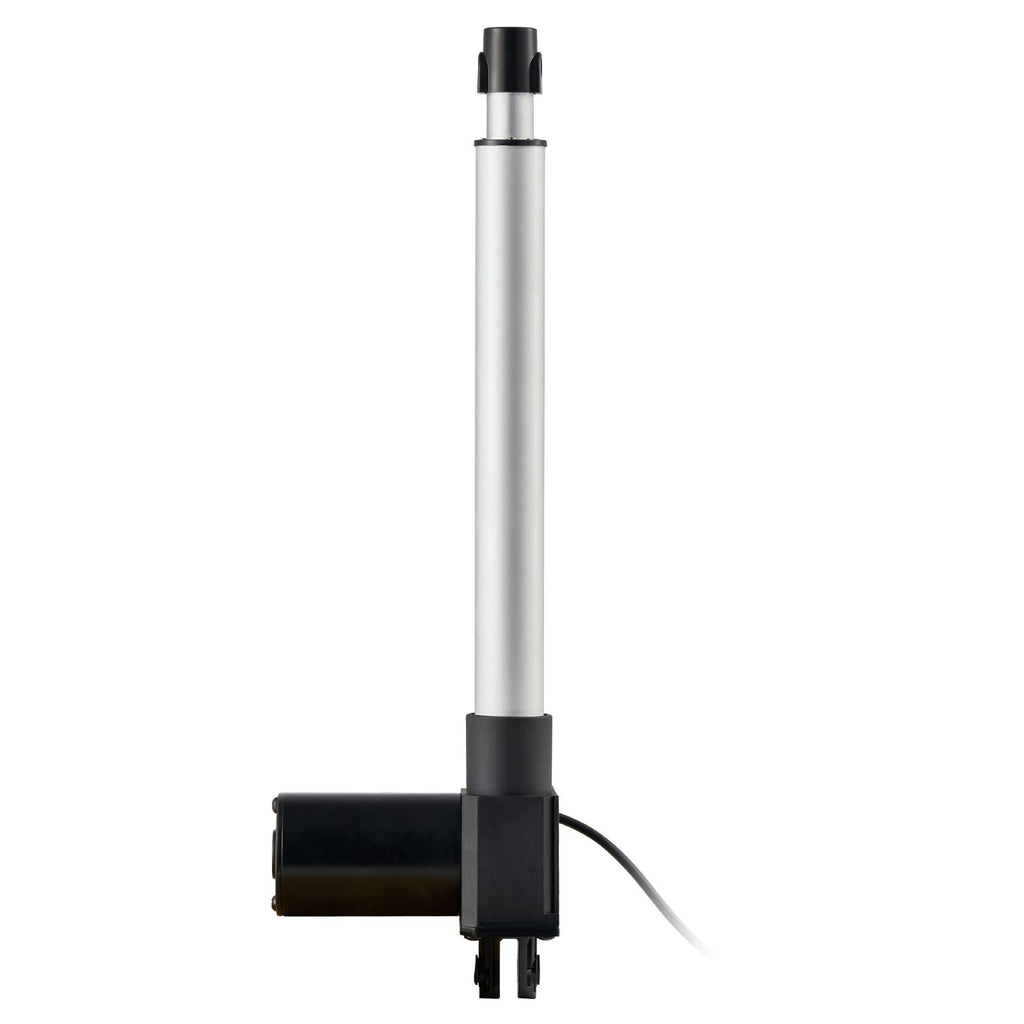 Linear Actuator 12V, 12 Inch Heavy Duty 1320lbs/6000N Linear Actuator, 0.19"/s Linear Motion Actuator with Mounting Bracket & IP44 Protection for Electric Door Industrial Machinery Vessels Cargo