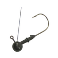 Vike 1/8 oz Weedless Round Jig Head with a Size 3/0 Hook Tungsten, 3 pack-0