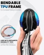 OutdoorMaster Ski Goggles with Cover Snowboard Snow Goggles OTG Anti-Fog -100% UV Protection-OM-18