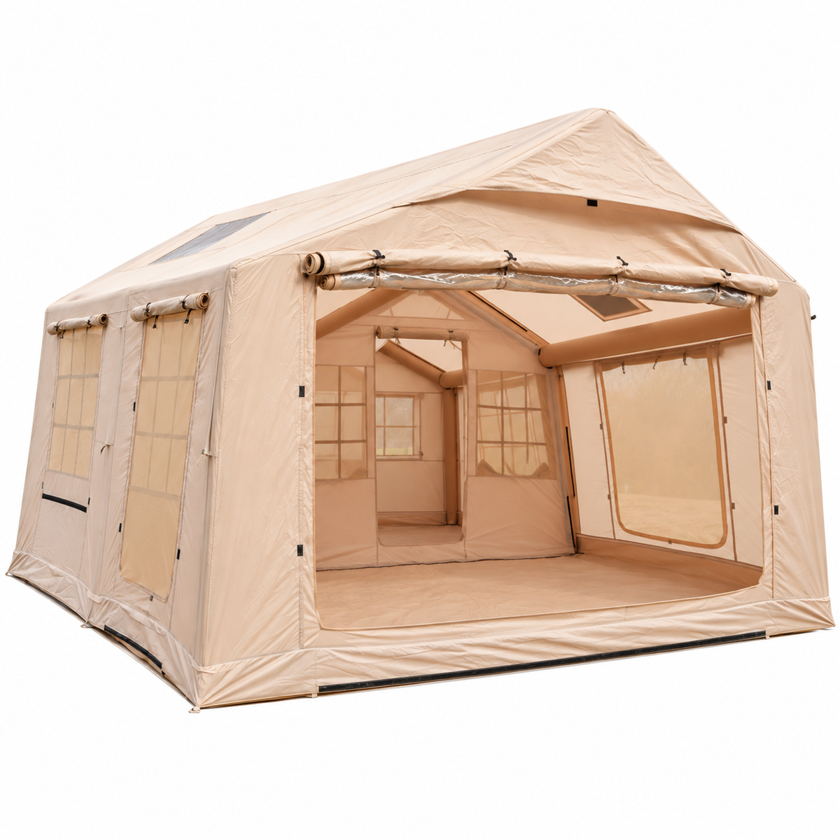 Weisshorn Inflatable Cabin Tent 300x400cm Side Awning Roof Skylight