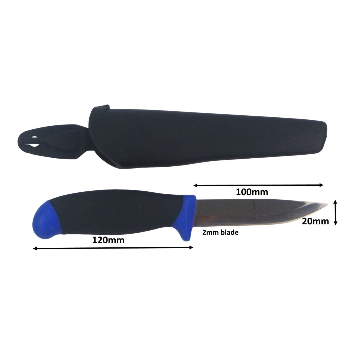 Rig Ezy Bait Knife with Sheath-1