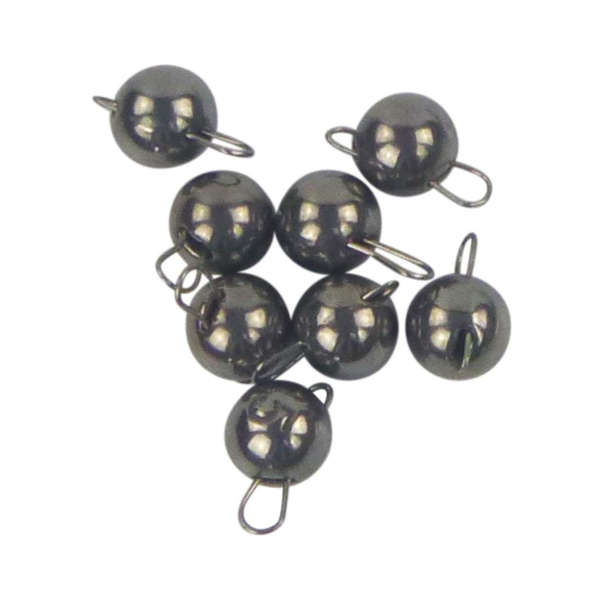 Swimerz 5 Gram Cheburashka Clip-On Jig Head, Tungsten, 8 Pack-0