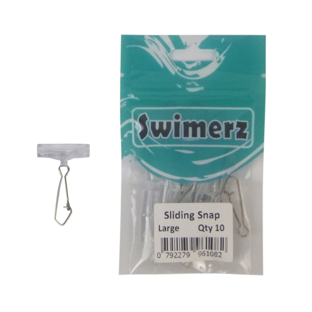 Swimerz Sliding Snaps, Size Large, 25 pack-1