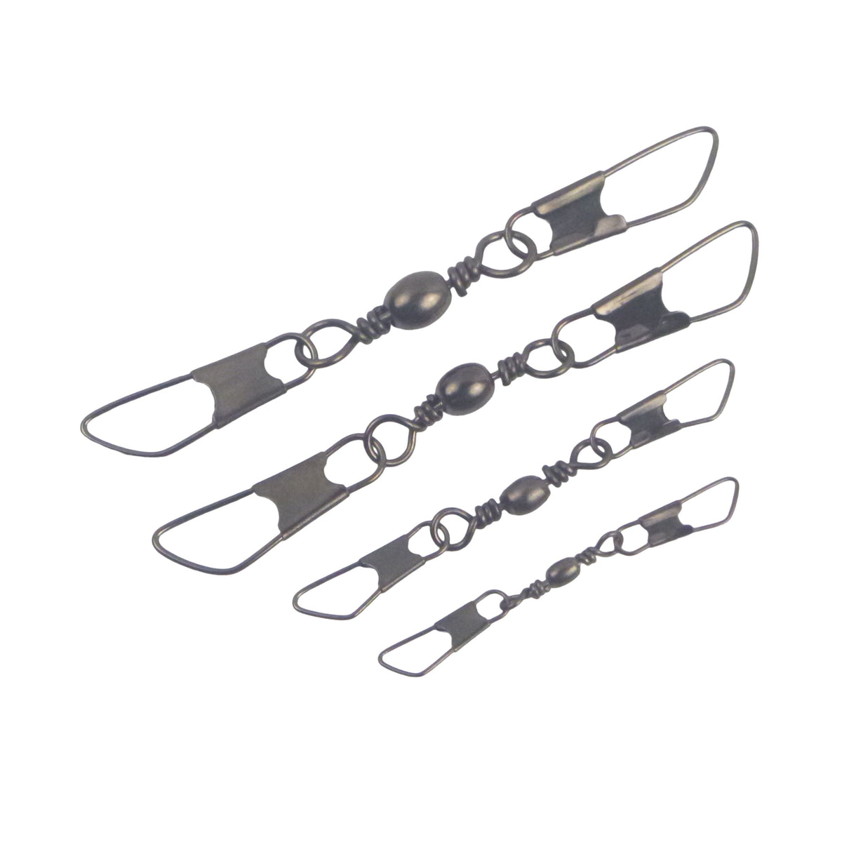Swimerz Double Snap Barrel Swivels, Size 2, 10 pack-0