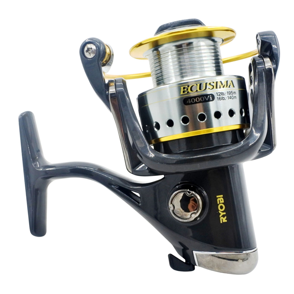 Ryobi Ecusima 2000 Spinning Reel, 5:1:1 Fast Retrieve 4+1 BB-1