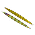 Finesse Lumo Fastdrop Jig, 250gm, Gold Stripe, Qty 2-0