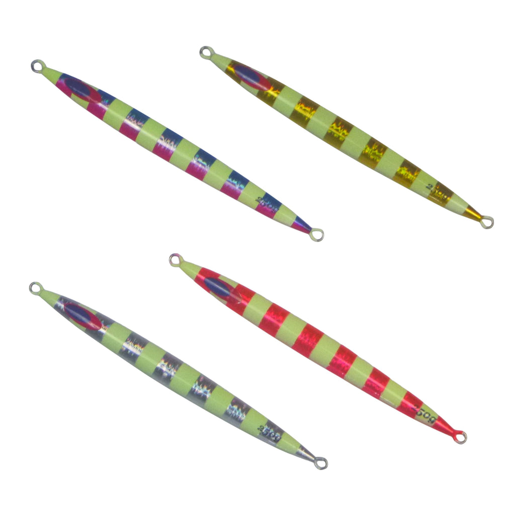 Finesse Lumo Fastdrop Jig, 250gm, Blue Blush, Qty 2-1