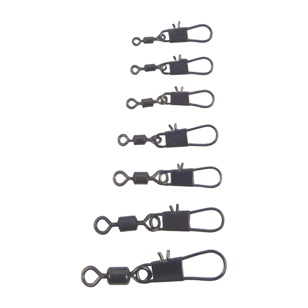 Swimerz Rolling Swivel w Interlock Snap, Size 6, 40 pack-0