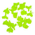 Rig Ezy Green Treble Cover, size #3, 20 pack-0