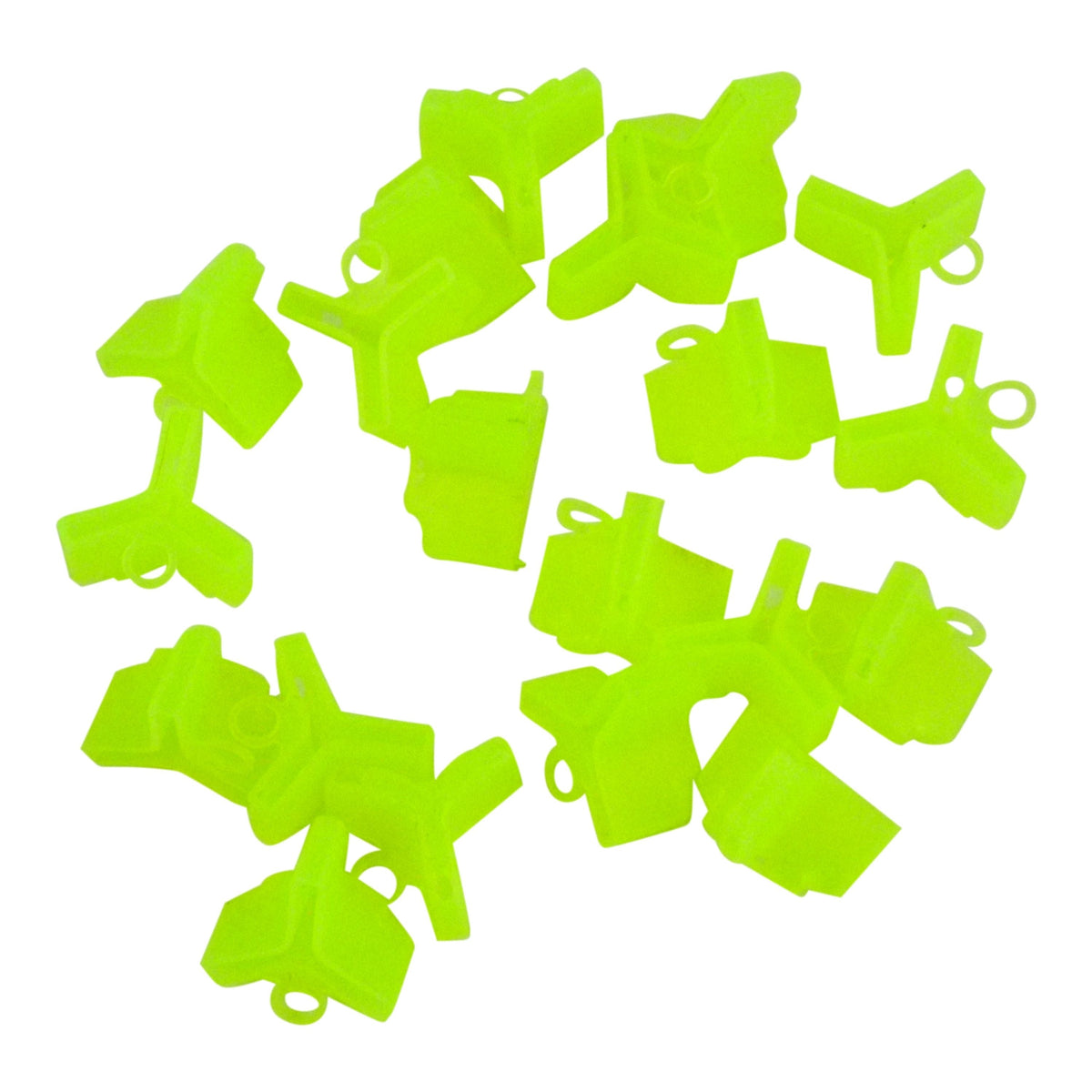 Rig Ezy Green Treble Cover, size #3, 20 pack-0