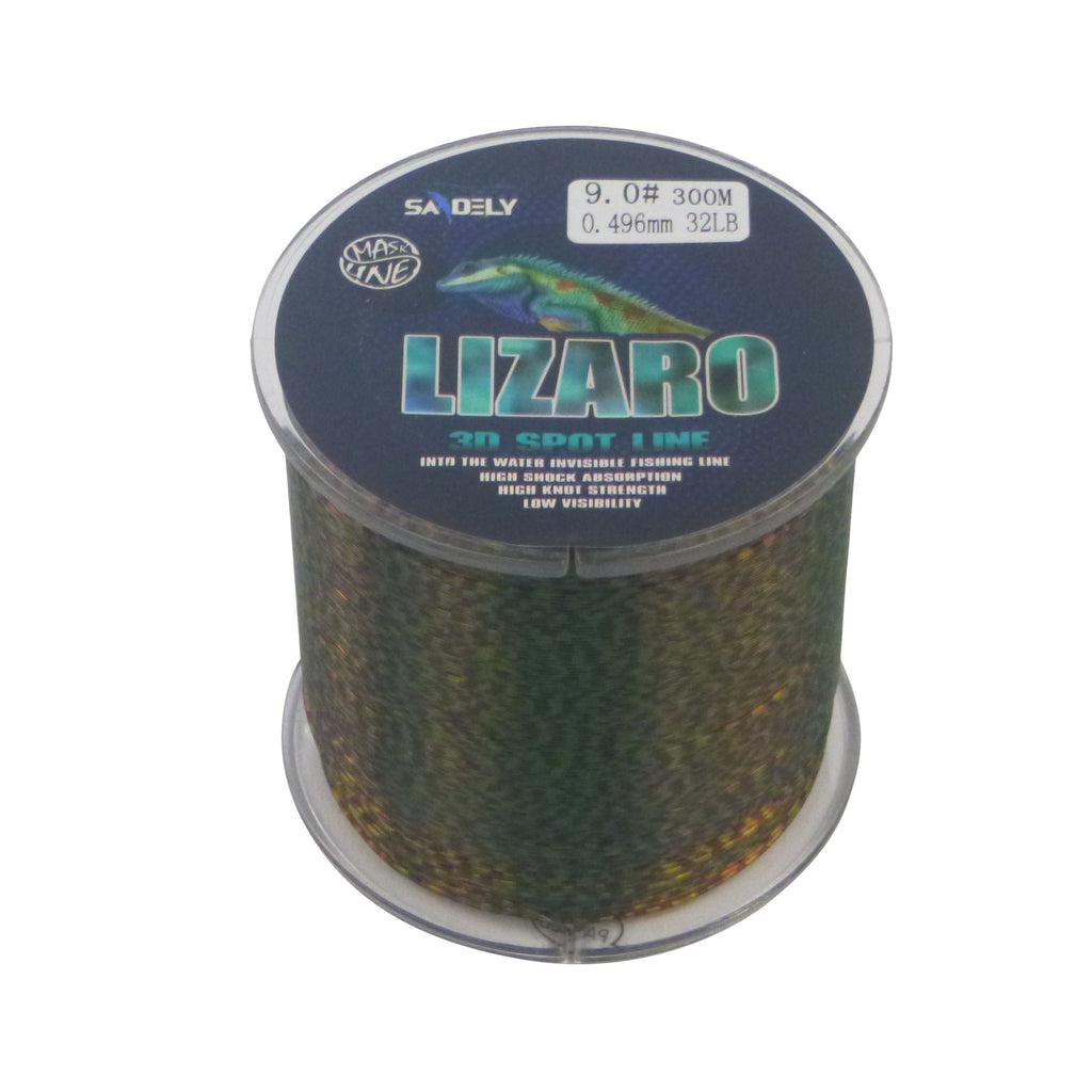 Samdely Lizaro Mono, Camo Green, #6.0, 20lb, 300Mtr-1