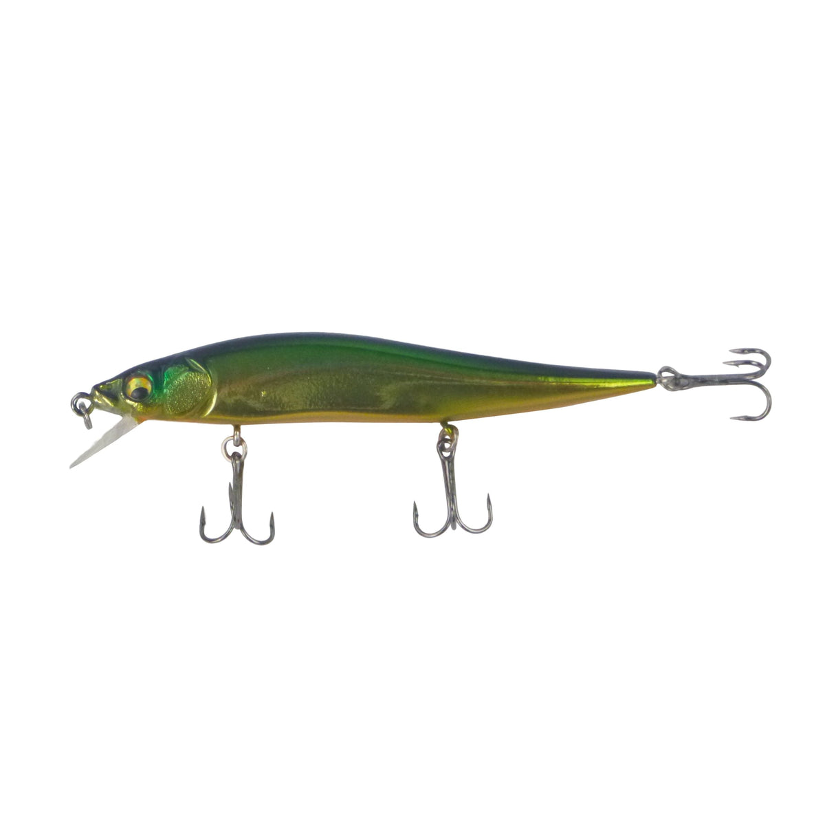 Finesse MK30 Diving Lure, 100mm, 11gm, Gold Green-0