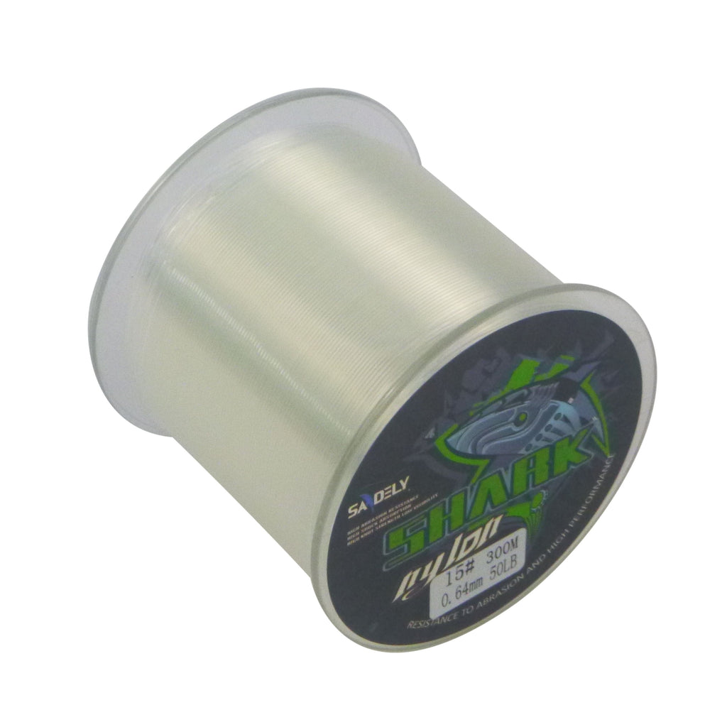 Samdely Shark Mono, Clear, #4.0, 15lb, 300Mtr-0