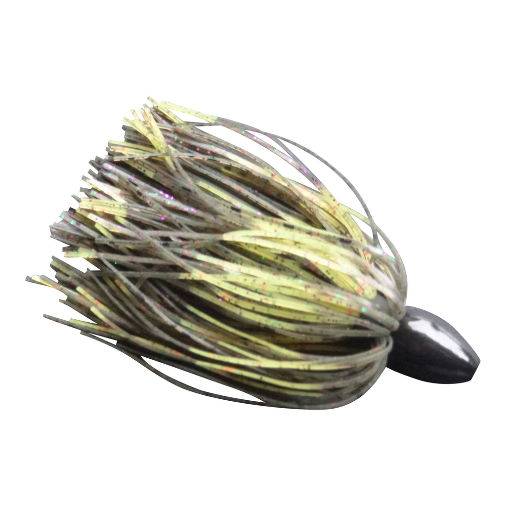 Vike 11/4 oz Skirted Microjig in Candy Craw-0