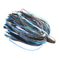 Vike 1/2 oz Skirted Microjig  in Black Blue-0